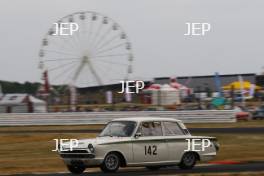 Silverstone Classic  20-22 July 2018 At the Home of British Motorsport 142 John Spiers, Ford Cortina Free for editorial use only Photo credit – JEP