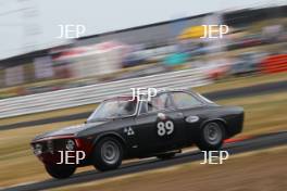 Silverstone Classic  20-22 July 2018 At the Home of British Motorsport 89Andrew Banks/Maxim Banks, Alfa Romeo Giulia Sprint GTA Free for editorial use only Photo credit – JEP