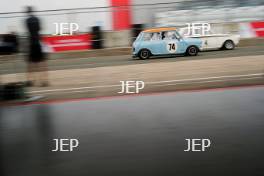 Silverstone Classic  20-22 July 2018 At the Home of British Motorsport Riley/Short 	Austin Mini Cooper S Free for editorial use only Photo credit – JEP