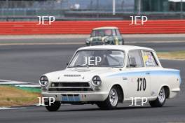 Silverstone Classic  20-22 July 2018 At the Home of British Motorsport 170 Marcus Jewell, Ford Lotus Cortina Free for editorial use only Photo credit – JEP