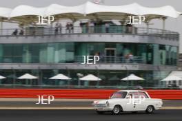 Silverstone Classic  20-22 July 2018 At the Home of British Motorsport 2 Richard Dutton/Neil Brown, Ford Lotus Cortina Free for editorial use only Photo credit – JEP