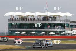 Silverstone Classic  20-22 July 2018 At the Home of British Motorsport 104 Peter James/Alan Letts, Austin Mini Cooper Free for editorial use only Photo credit – JEP