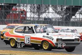 Silverstone Classic  20-22 July 2018 At the Home of British Motorsport 15 John Spiers, Ford Capri Free for editorial use only Photo credit – JEP