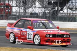 Silverstone Classic  20-22 July 2018 At the Home of British Motorsport 111 Roger Stanford/Jack Stanford, BMW E30 M3 Free for editorial use only Photo credit – JEP