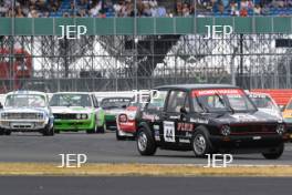 Silverstone Classic  20-22 July 2018 At the Home of British Motorsport 44 Jim Morris/Tom Shephard, Volkswagen Golf GTi Mk1 Free for editorial use only Photo credit – JEP