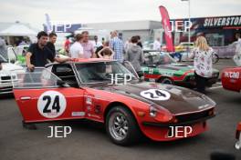 Silverstone Classic  20-22 July 2018 At the Home of British Motorsport 24 Robert Crofton, Datsun 240Z Free for editorial use only Photo credit – JEP