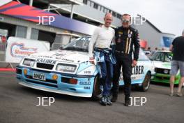 Silverstone Classic  20-22 July 2018 At the Home of British Motorsport 101 Julian Thomas/Callum Lockie, Ford Sierra Cosworth RS500 Free for editorial use only Photo credit – JEP