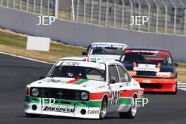 Silverstone Classic  20-22 July 2018 At the Home of British Motorsport 181 Malcolm Harding, Ford Escort Mk2 Zakspeed Free for editorial use only Photo credit – JEP