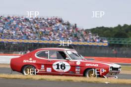 Silverstone Classic  20-22 July 2018 At the Home of British Motorsport 16 Steve Dance, Ford Capri RS2600 Free for editorial use only Photo credit – JEP