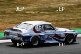 Silverstone Classic  20-22 July 2018 At the Home of British Motorsport 123 Ric Wood/Adam Morgan, Ford Capri Free for editorial use only Photo credit – JEP