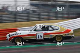 Silverstone Classic  20-22 July 2018 At the Home of British Motorsport 15 John Spiers, Ford Capri Free for editorial use only Photo credit – JEP