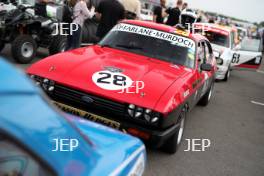 Silverstone Classic  20-22 July 2018 At the Home of British Motorsport 28 Scott O`Donnell, Ford Capri Free for editorial use only Photo credit – JEP