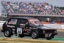 Silverstone Classic  20-22 July 2018 At the Home of British Motorsport 44 Jim Morris/Tom Shephard, Volkswagen Golf GTi Mk1 Free for editorial use only Photo credit – JEP