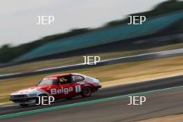 Silverstone Classic  20-22 July 2018 At the Home of British Motorsport 1 Anthony Galliers-Pratt/Ben Cussons,Ford Capri Free for editorial use only Photo credit – JEP