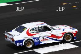 Silverstone Classic  20-22 July 2018 At the Home of British Motorsport 123 Ric Wood/Adam Morgan, Ford Capri Free for editorial use only Photo credit – JEP