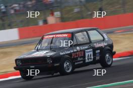 Silverstone Classic  20-22 July 2018 At the Home of British Motorsport 44 Jim Morris/Tom Shephard, Volkswagen Golf GTi Mk1 Free for editorial use only Photo credit – JEP