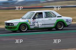 Silverstone Classic  20-22 July 2018 At the Home of British Motorsport 151 Bill Cutler, BMW M535i Free for editorial use only Photo credit – JEP