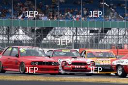 Silverstone Classic  20-22 July 2018 At the Home of British Motorsport 84 Steve Jones BMW M3 E30 Free for editorial use only Photo credit – JEP