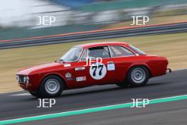 Silverstone Classic  20-22 July 2018 At the Home of British Motorsport 77 Glynn Allen/ Darren Roberts, Alfa Romeo 2000 GTV Free for editorial use only Photo credit – JEP