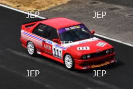 Silverstone Classic  20-22 July 2018 At the Home of British Motorsport 111 Roger Stanford/Jack Stanford, BMW E30 M3 Free for editorial use only Photo credit – JEP