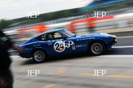 Silverstone Classic  20-22 July 2018 At the Home of British Motorsport 24 Charles Barter, Datsun 240Z Free for editorial use only Photo credit – JEP