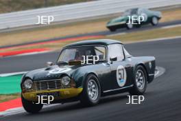 Silverstone Classic  20-22 July 2018 At the Home of British Motorsport 57 Colin Sharp, Triumph TR4 Free for editorial use only Photo credit – JEP