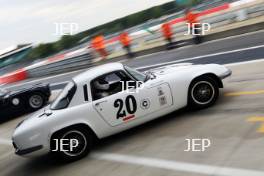 Silverstone Classic  20-22 July 2018 At the Home of British Motorsport 20 Mark Leverett, Lotus Elan Free for editorial use only Photo credit – JEP