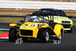 Silverstone Classic  20-22 July 2018 At the Home of British Motorsport 14 Chris Holland, Lotus Seven S4 Free for editorial use only Photo credit – JEP