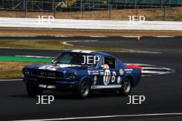 Silverstone Classic  20-22 July 2018 At the Home of British Motorsport 110 Larry Tucker, Shelby American Mustang GT350R Free for editorial use only Photo credit – JEP