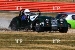 Silverstone Classic  20-22 July 2018 At the Home of British Motorsport 4 Bruce Stapleton, Morgan Plus 8 Free for editorial use only Photo credit – JEP