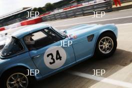 Silverstone Classic  20-22 July 2018 At the Home of British Motorsport 34 Karl Wetherell, Triumph TR4 Free for editorial use only Photo credit – JEP