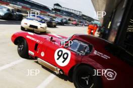 Silverstone Classic  20-22 July 2018 At the Home of British Motorsport 99 Paul Gibson, Shelby Daytona Cobra	 Free for editorial use only Photo credit – JEP