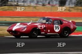 Silverstone Classic  20-22 July 2018 At the Home of British Motorsport 99 Paul Gibson, Shelby Daytona Cobra	 Free for editorial use only Photo credit – JEP