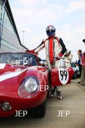 Silverstone Classic  20-22 July 2018 At the Home of British Motorsport 99 Paul Gibson, Shelby Daytona Cobra	 Free for editorial use only Photo credit – JEP