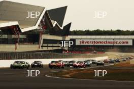 Silverstone Classic  20-22 July 2018 At the Home of British Motorsport Start of the race  Free for editorial use only Photo credit – JEP