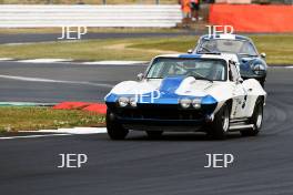 Silverstone Classic  20-22 July 2018 At the Home of British Motorsport 9 Craig Davies, Chevrolet Corvette Stingray	 Free for editorial use only Photo credit – JEP