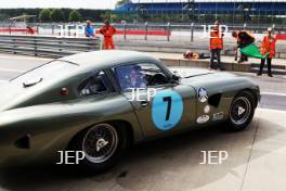 Silverstone Classic  20-22 July 2018 At the Home of British Motorsport 7 Wolfgang Friedrichs, Aston Martin DP214	 Free for editorial use only Photo credit – JEP