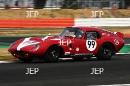 Silverstone Classic  20-22 July 2018 At the Home of British Motorsport 99 Paul Gibson, Shelby Daytona Cobra	 Free for editorial use only Photo credit – JEP