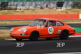 Silverstone Classic  20-22 July 2018 At the Home of British Motorsport 41 Pietro Vergnano, Porsche 911	 Free for editorial use only Photo credit – JEP