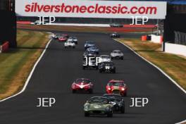 Silverstone Classic  20-22 July 2018 At the Home of British Motorsport 176 David Hart/Olivier Hart, AC Cobra Daytona Coupe Free for editorial use only Photo credit – JEP