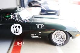 Silverstone Classic  20-22 July 2018 At the Home of British Motorsport 127 Stefan Ziegler, Jaguar E-Type	 Free for editorial use only Photo credit – JEP