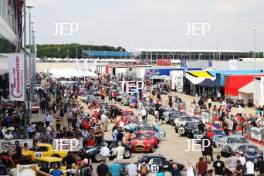 Silverstone Classic  20-22 July 2018 At the Home of British Motorsport International Trophy Assembly Area  Free for editorial use only Photo credit – JEP