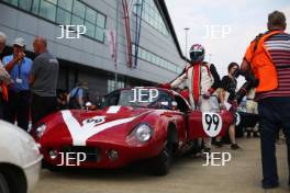 Silverstone Classic  20-22 July 2018 At the Home of British Motorsport 99 Paul Gibson, Shelby Daytona Cobra	 Free for editorial use only Photo credit – JEP