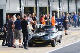 Silverstone Classic  20-22 July 2018 At the Home of British Motorsport 21 Graeme Dodd/James Dodd, Jaguar E-Type	 Free for editorial use only Photo credit – JEP