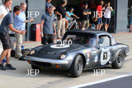 Silverstone Classic  20-22 July 2018 At the Home of British Motorsport 63 Grant Tromans/Richard Meaden, Lotus Elan 26R Free for editorial use only Photo credit – JEP