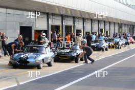 Silverstone Classic  20-22 July 2018 At the Home of British Motorsport 25 John Burton, Jaguar E-Type Free for editorial use only Photo credit – JEP