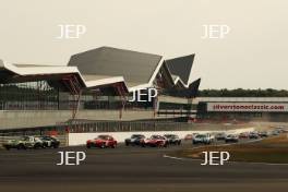 Silverstone Classic  20-22 July 2018 At the Home of British Motorsport Start of the race  Free for editorial use only Photo credit – JEP