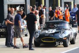 Silverstone Classic  20-22 July 2018 At the Home of British Motorsport 21 Graeme Dodd/James Dodd, Jaguar E-Type	 Free for editorial use only Photo credit – JEP