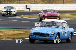 Silverstone Classic  20-22 July 2018 At the Home of British Motorsport 178 Philip Danby, MGB Free for editorial use only Photo credit – JEP