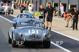 Silverstone Classic  20-22 July 2018 At the Home of British Motorsport 151 Jason Yates/Joe Twyman, AC Cobra Free for editorial use only Photo credit – JEP